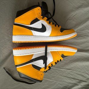 Air Jordan 1 Mid - 'Taxi/Black' Size 10.5
